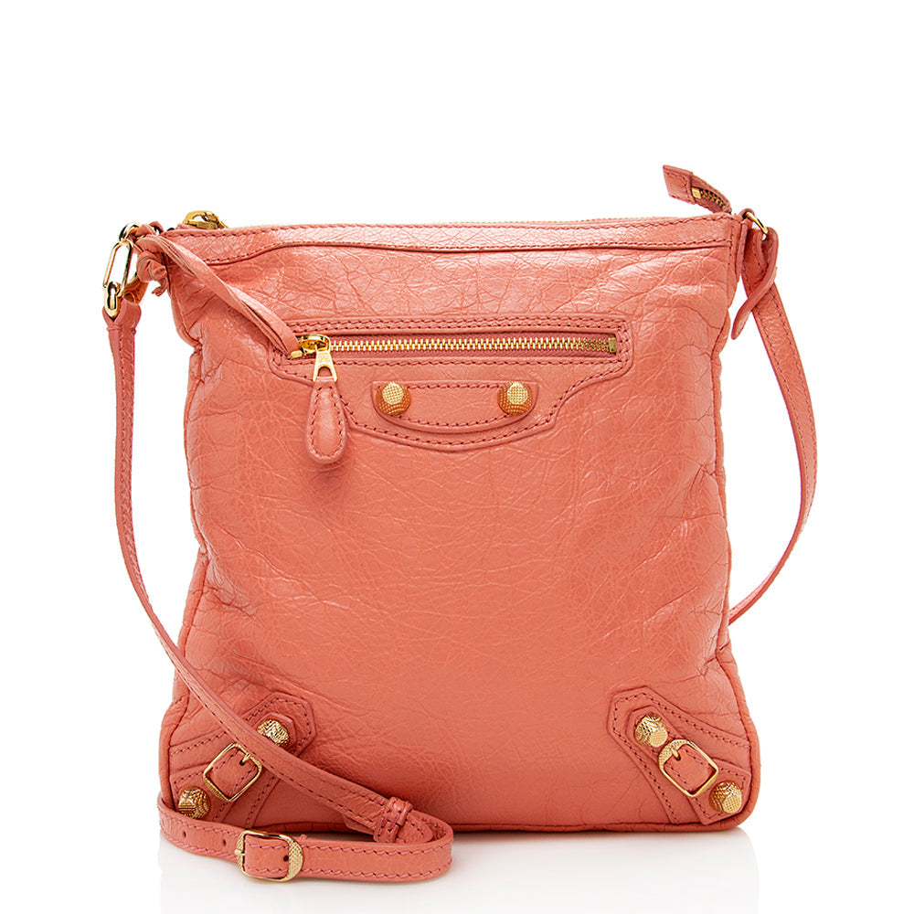 Luxury Balenciaga Arena Giant 12 Flat Crossbody Bag (SHF-14941)
