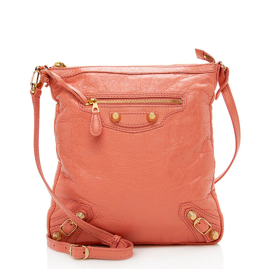 Luxury Balenciaga Arena Giant 12 Flat Crossbody Bag (SHF-14941)