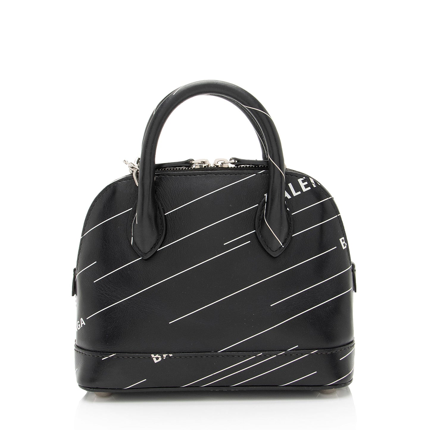 Luxury Balenciaga Calfskin Logo XXS Ville Top Handle (SHF-SiN99o)