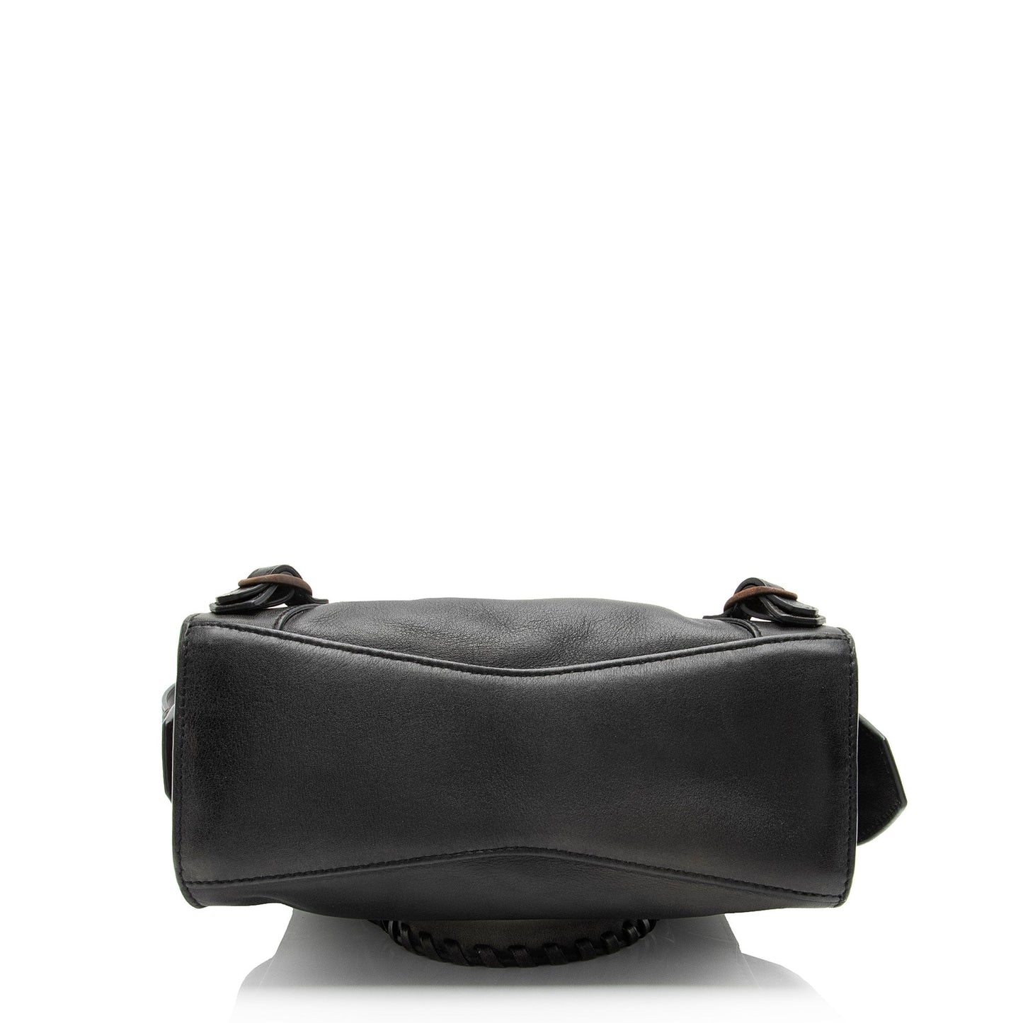 Luxury Balenciaga Calfskin Neo Classic Rust Hardware City Mini Satchel (SHF-A4mdtV)