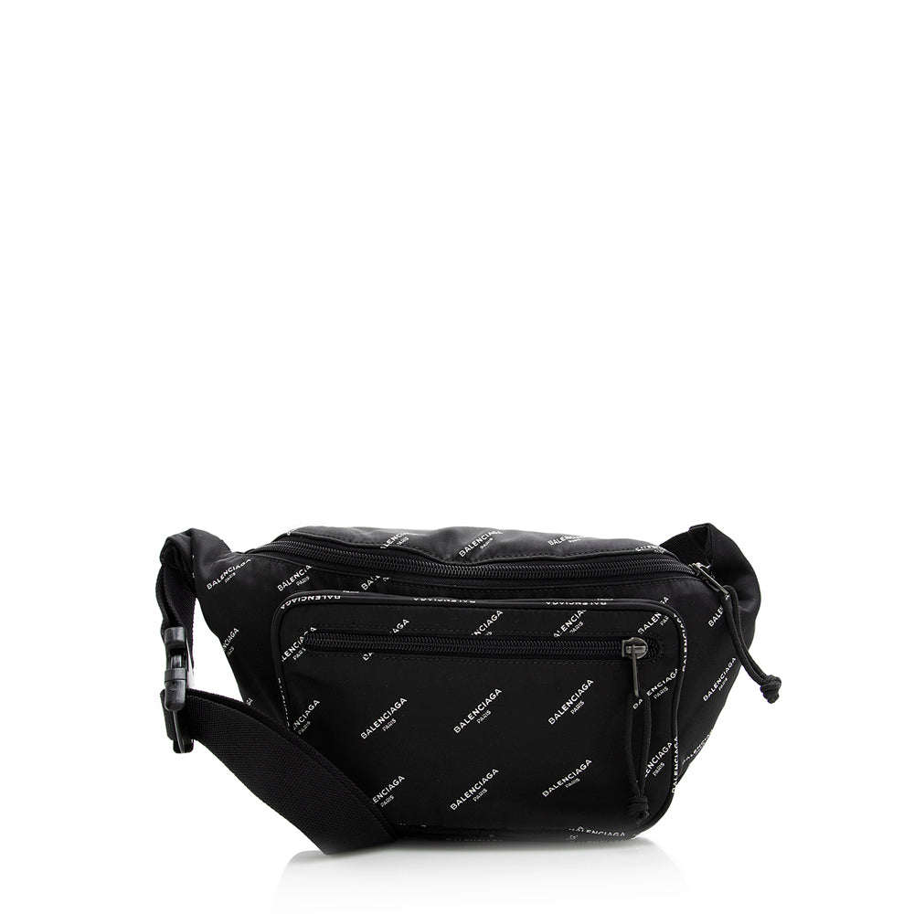 Luxury Balenciaga Canvas Explorer Belt Bag (SHF-20615)