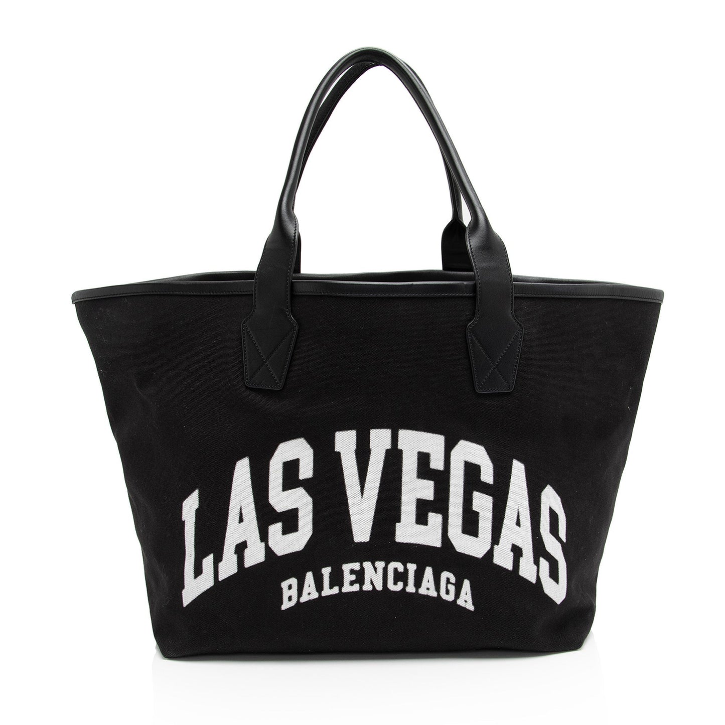Luxury Balenciaga Canvas Las Vegas Large Tote (SHF-84zA0P)