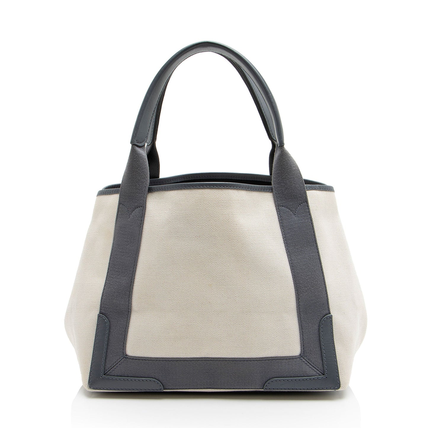 Luxury Balenciaga Canvas Logo Cabas Small Tote (SHF-Hb4Aah)