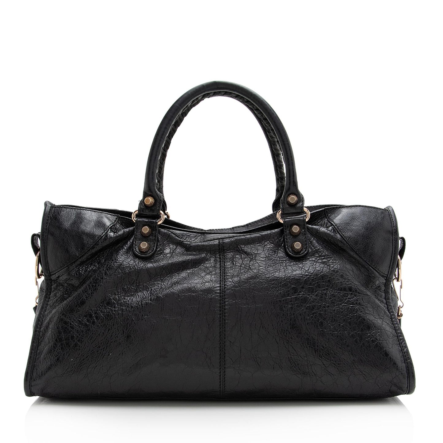 Luxury Balenciaga Chevre Giant 12 Part Time Satchel (SHF-22671)