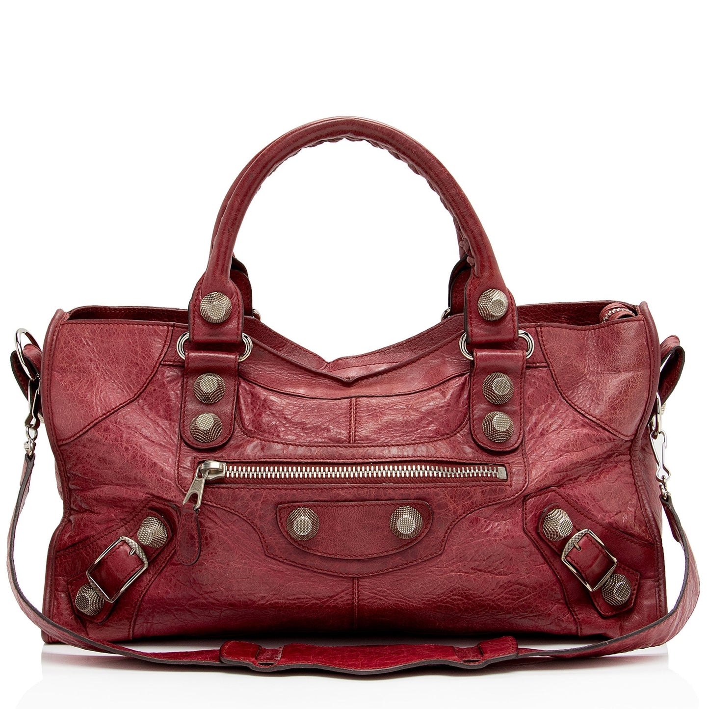 Luxury Balenciaga Chevre Giant Part Time Satchel (SHF-OBcOK2)