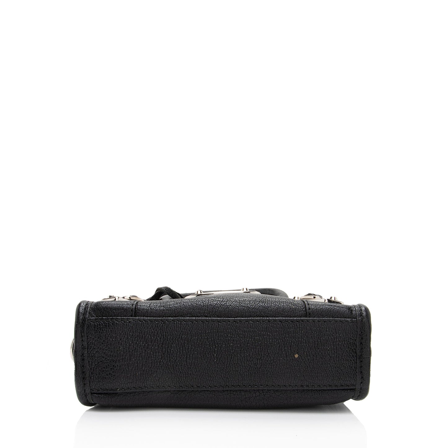Luxury Balenciaga Chevre Metal Edge City Nano Satchel (SHF-Gf4Nc9)