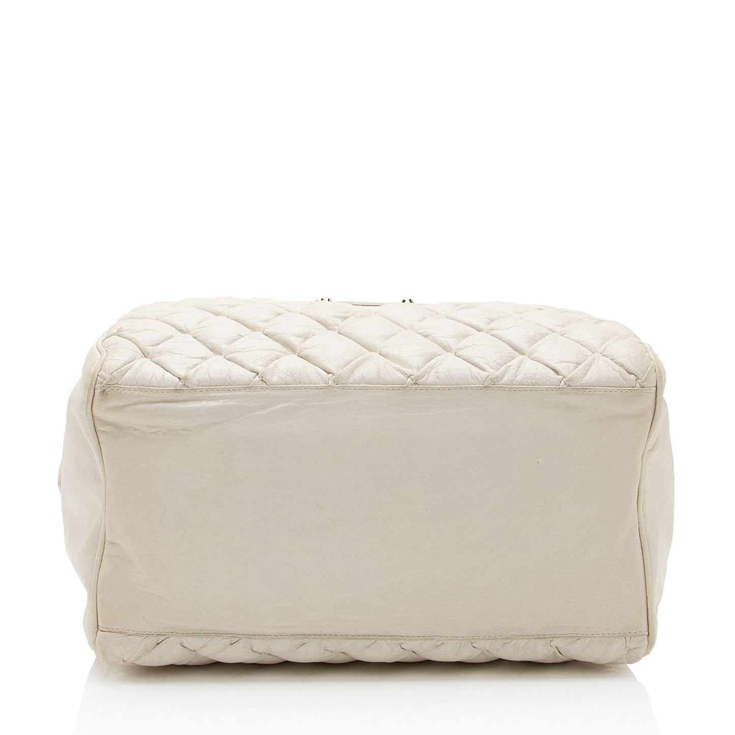 Luxury Balenciaga Chevre Quilted Matelasse Leather Boston Bag (SHF-KI2lV2)