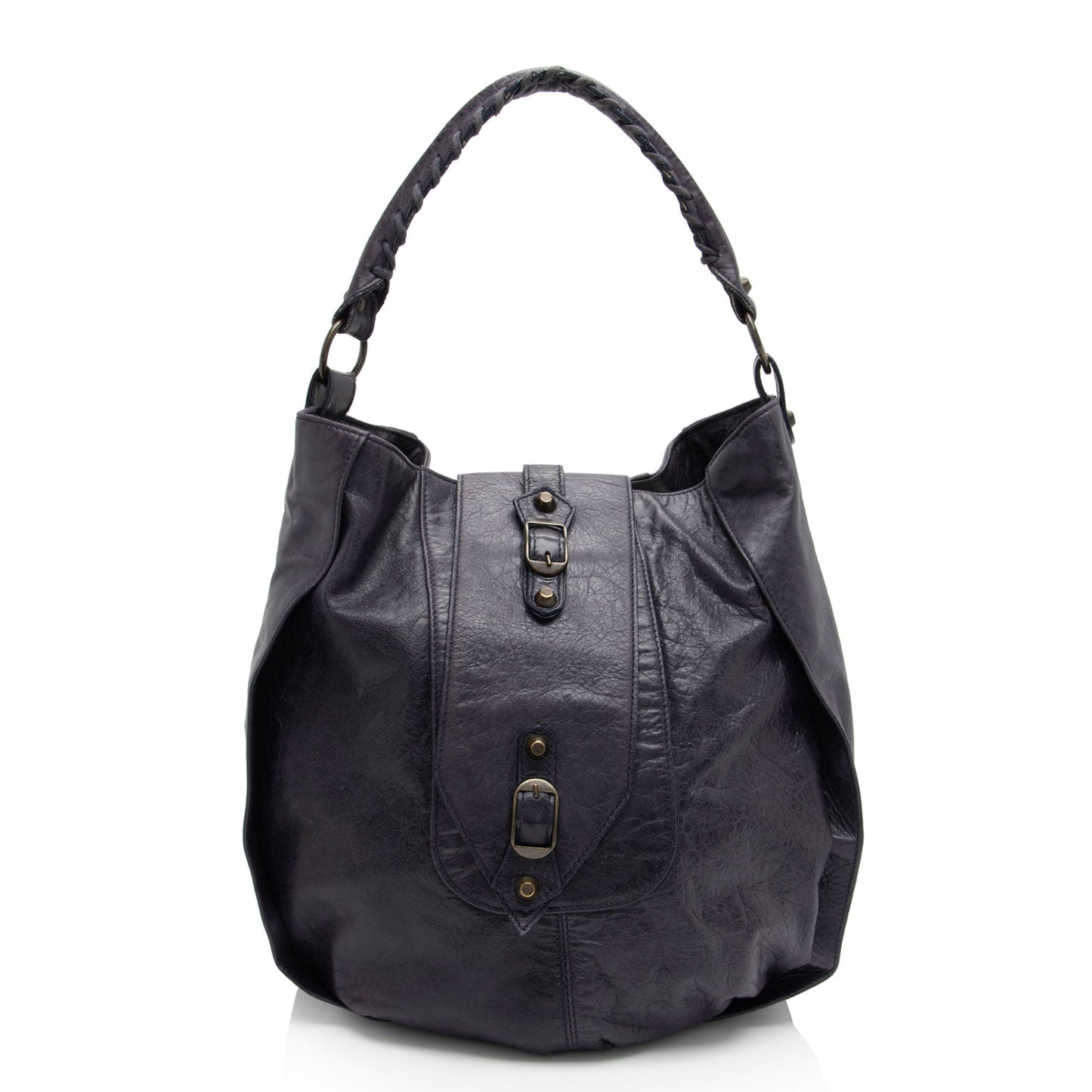 Luxury Balenciaga Chevre Shrug Hobo (SHF-Gv56LB)