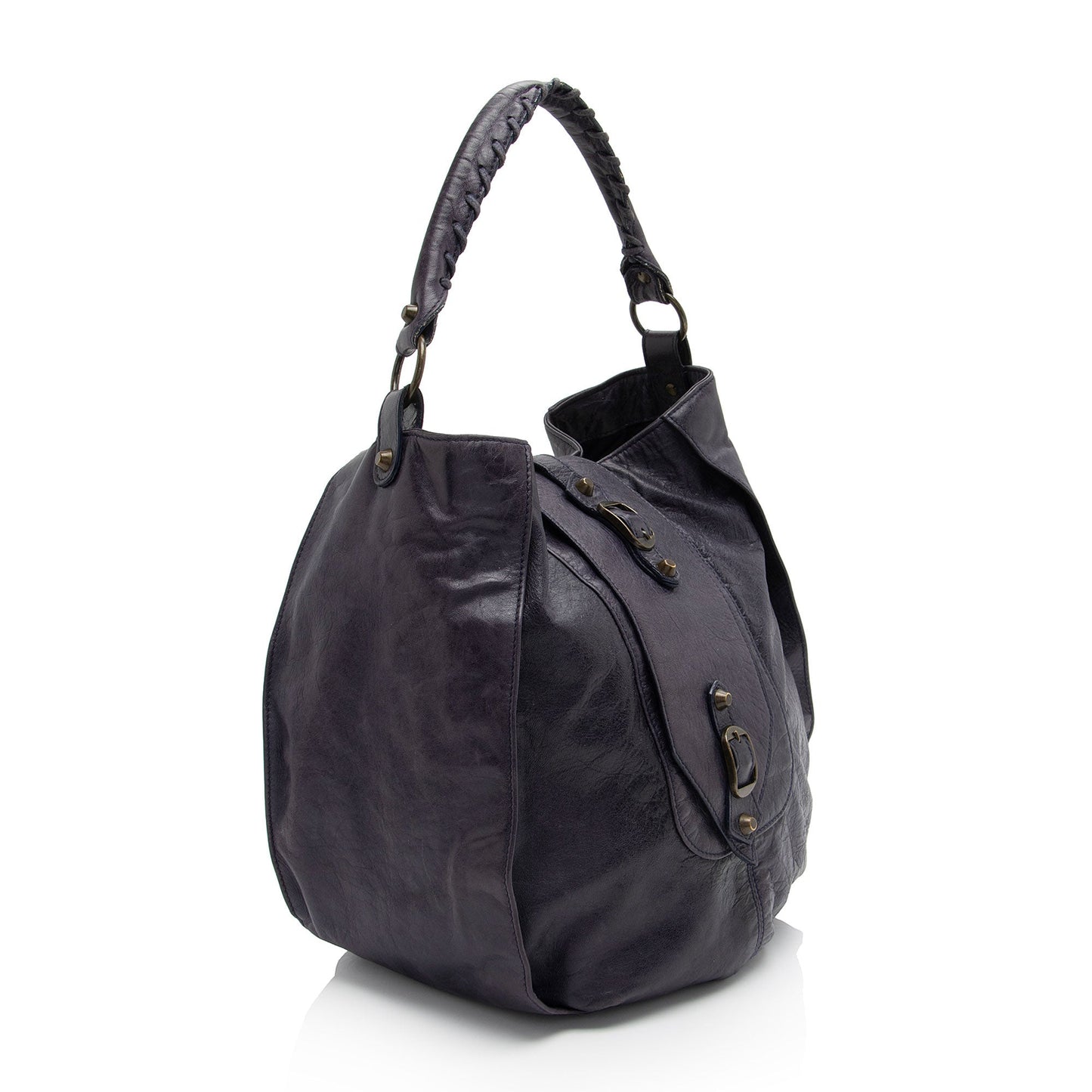 Luxury Balenciaga Chevre Shrug Hobo (SHF-Gv56LB)