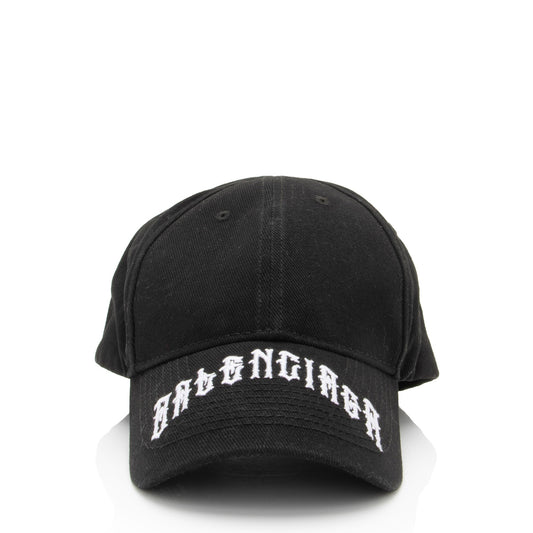 Luxury Balenciaga Cotton Logo Baseball Hat - Size L (SHF-KTZUDw)