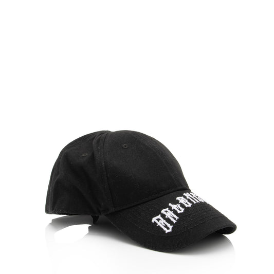 Luxury Balenciaga Cotton Logo Baseball Hat - Size L (SHF-KTZUDw)