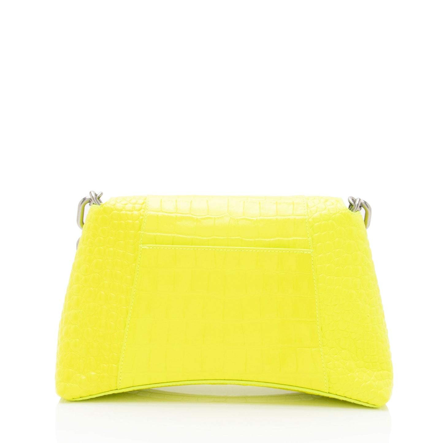 Luxury Balenciaga Croc Embossed Calfskin Downtown Small Shoulder Bag (SHF-k5auKT)