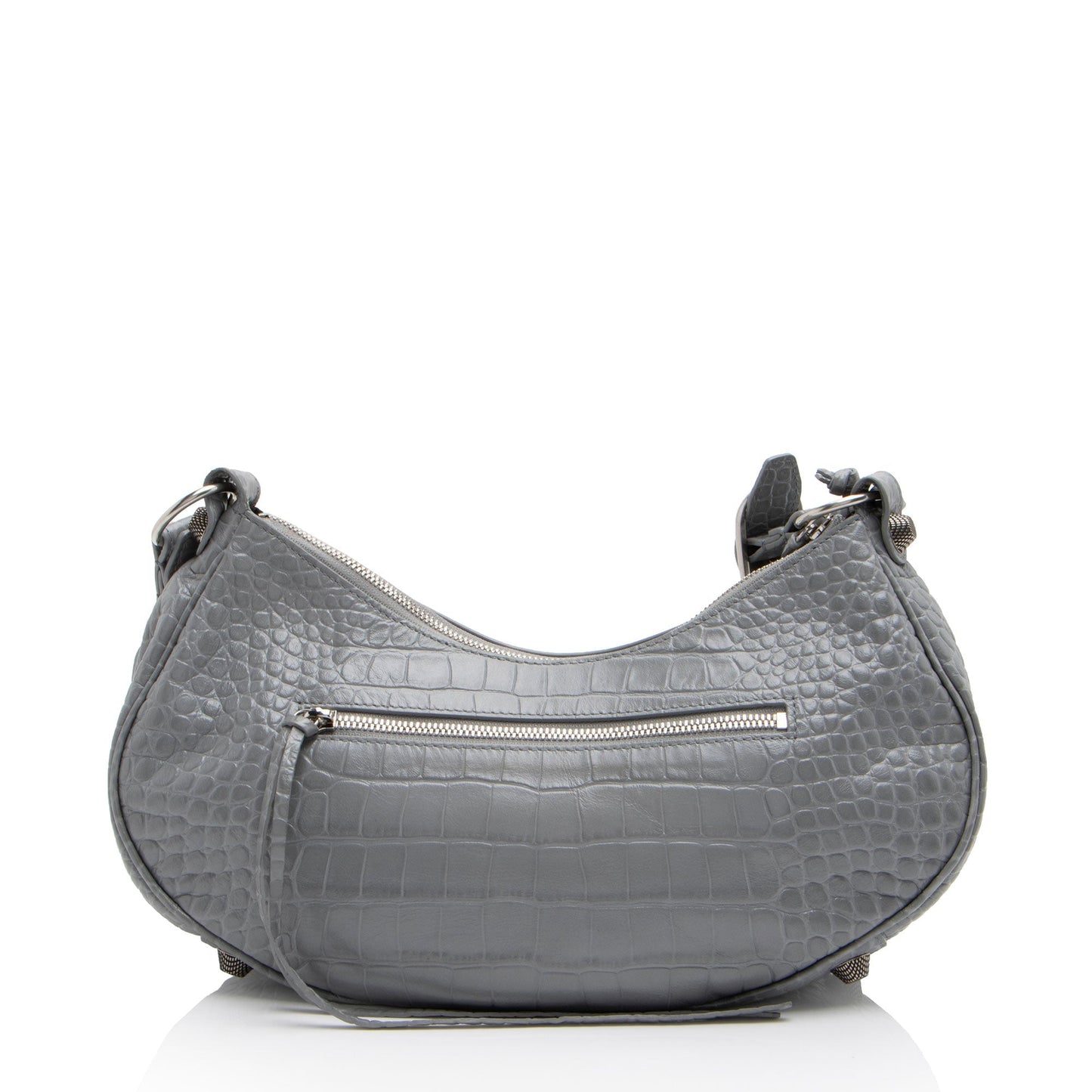 Luxury Balenciaga Croc Embossed Le Cagole Small Shoulder Bag (SHF-ymVG4a)
