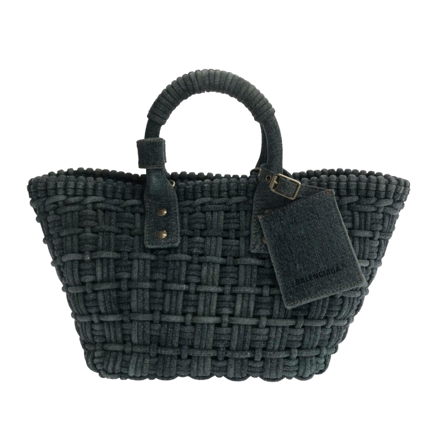 Luxury Balenciaga Denim Bistrot Panier XS (SHG-1XP8iy)