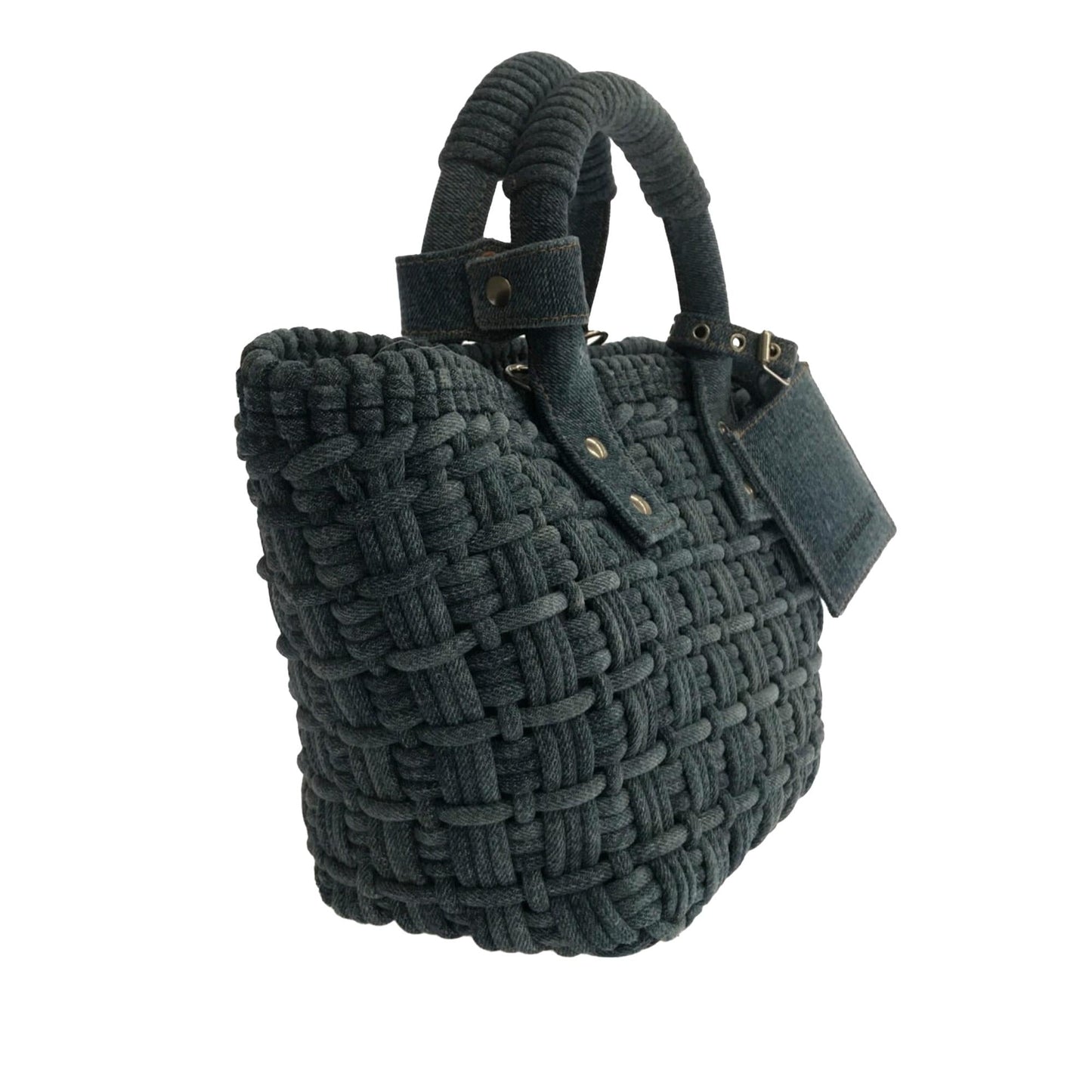 Luxury Balenciaga Denim Bistrot Panier XS (SHG-1XP8iy)