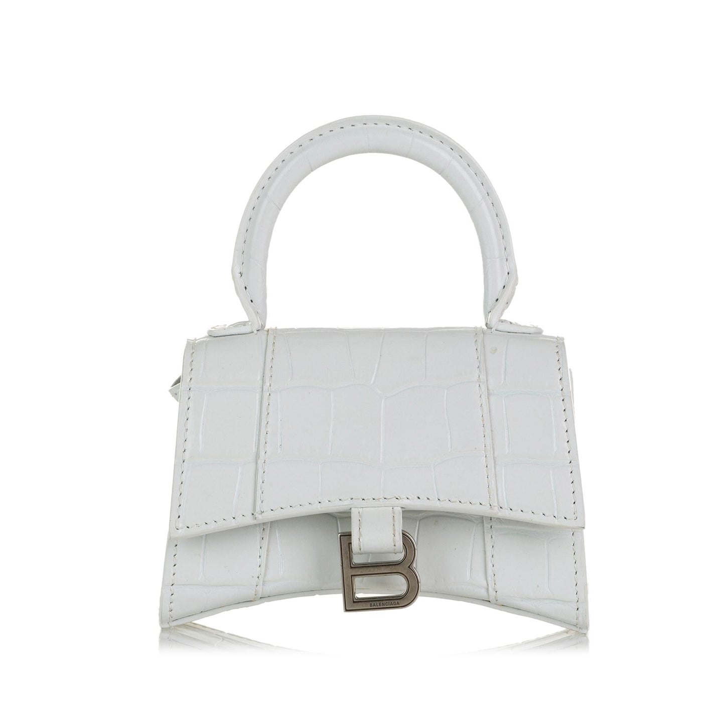 Luxury Balenciaga Embossed Hourglass Mini (SHG-37184)