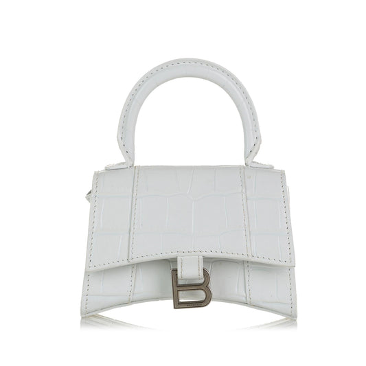 Luxury Balenciaga Embossed Hourglass Mini (SHG-37184)