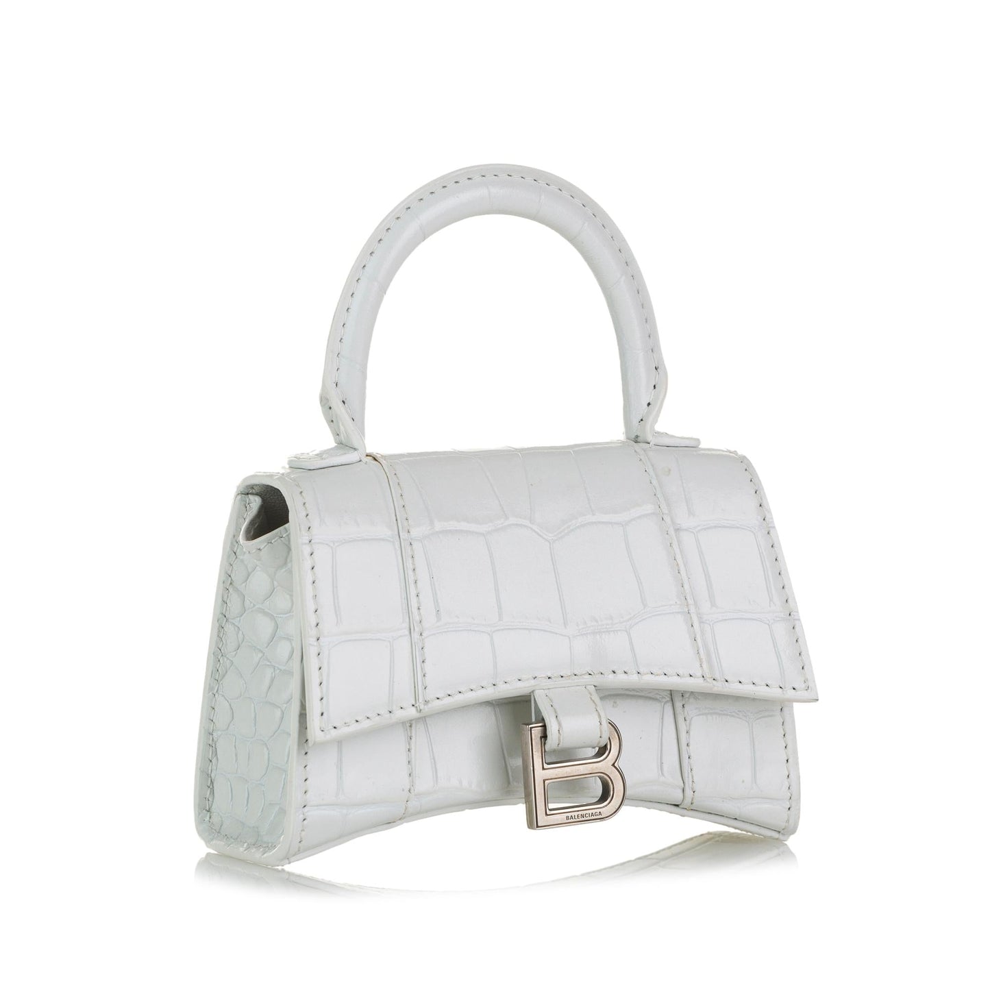 Luxury Balenciaga Embossed Hourglass Mini (SHG-37184)