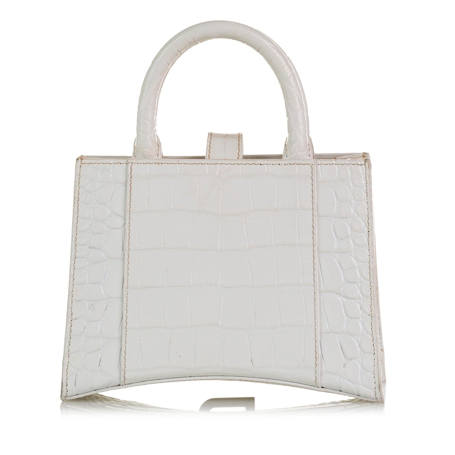 Luxury Balenciaga Embossed Hourglass XXS East West (SHG-37887)