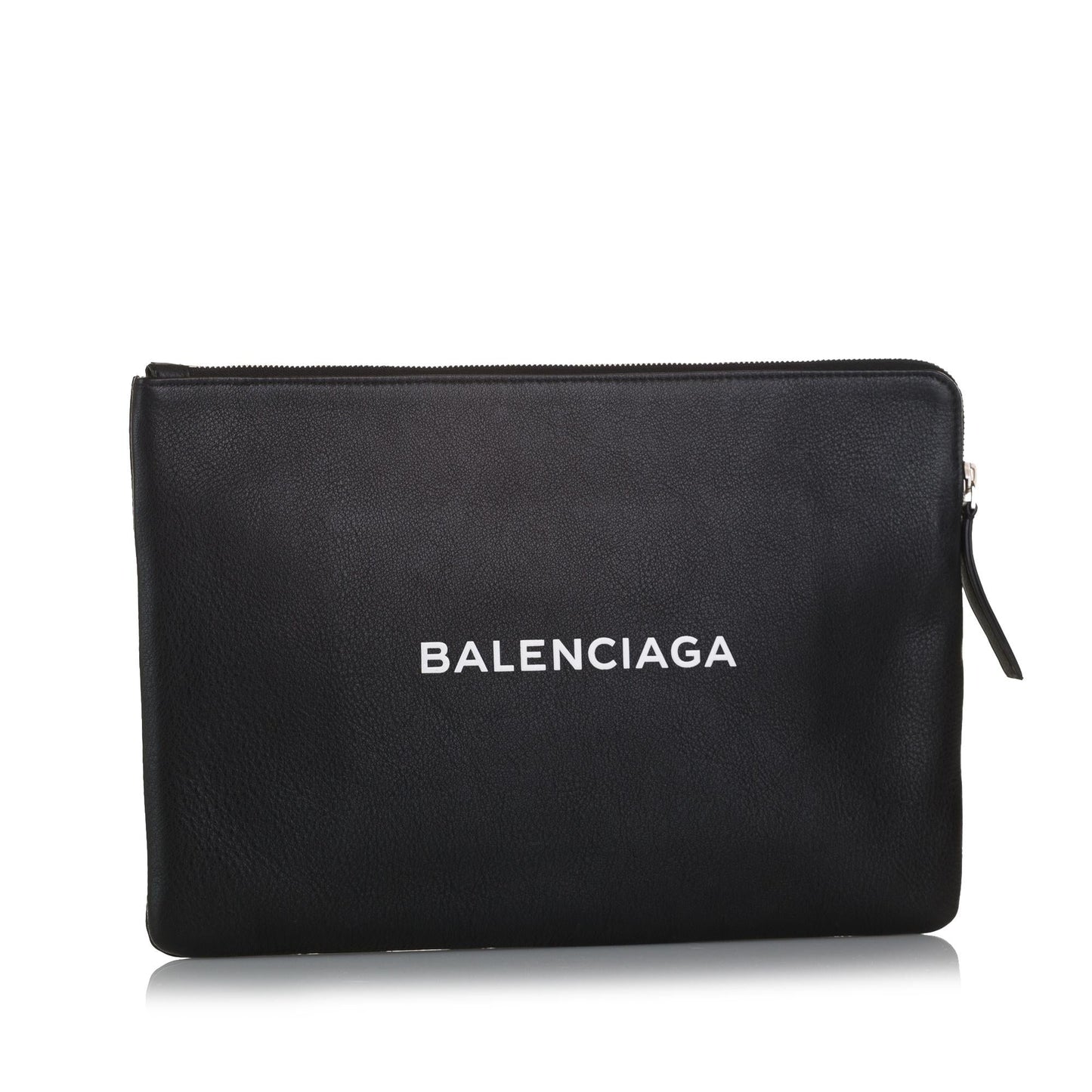 Luxury Balenciaga Everyday Logo Clutch (SHG-R17o5t)