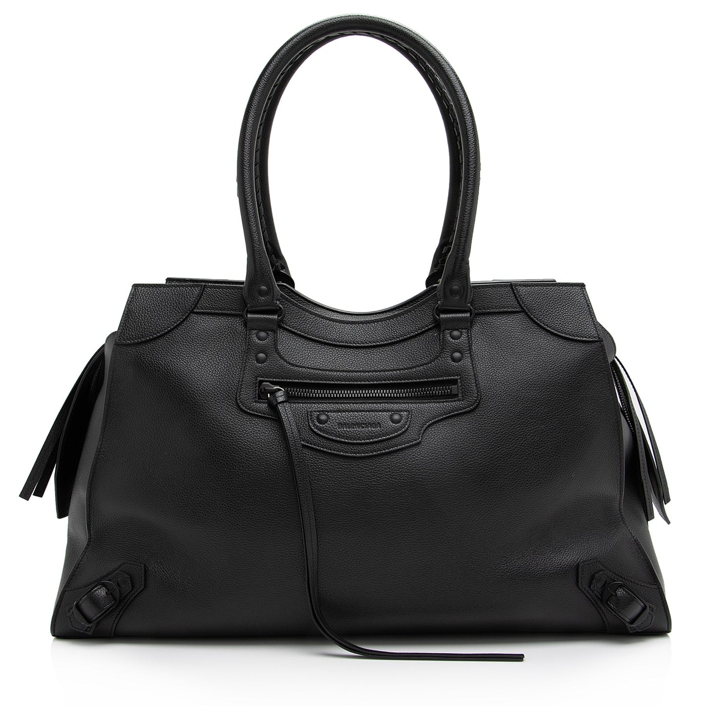 Luxury Balenciaga Grained Calfskin Neo Classic City Duffle Bag (SHF-23092)