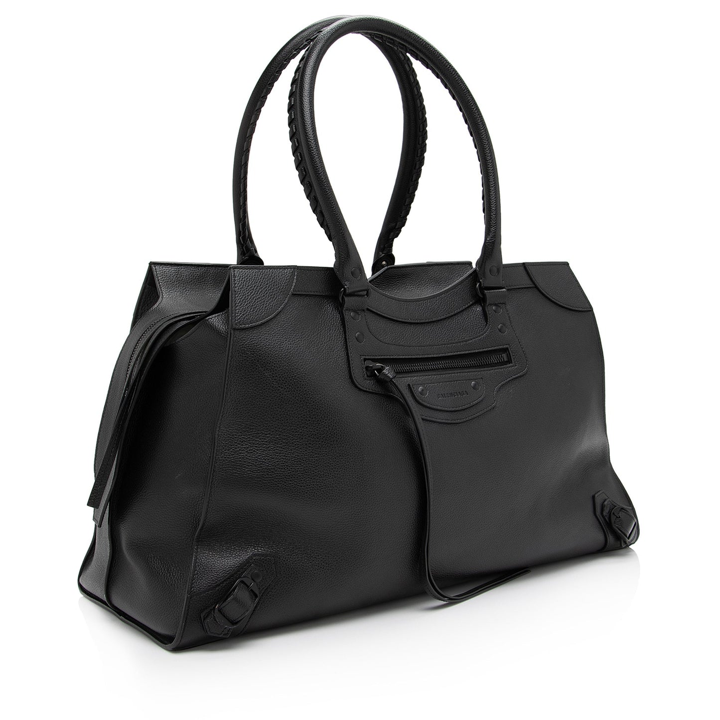Luxury Balenciaga Grained Calfskin Neo Classic City Duffle Bag (SHF-23092)