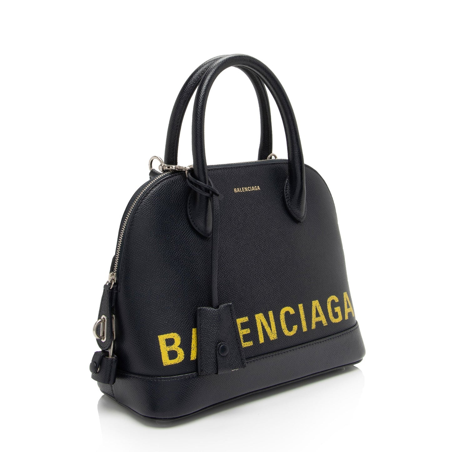 Luxury Balenciaga Grained Calfskin Ville Small Top Handle Bag (SHF-qe8paK)