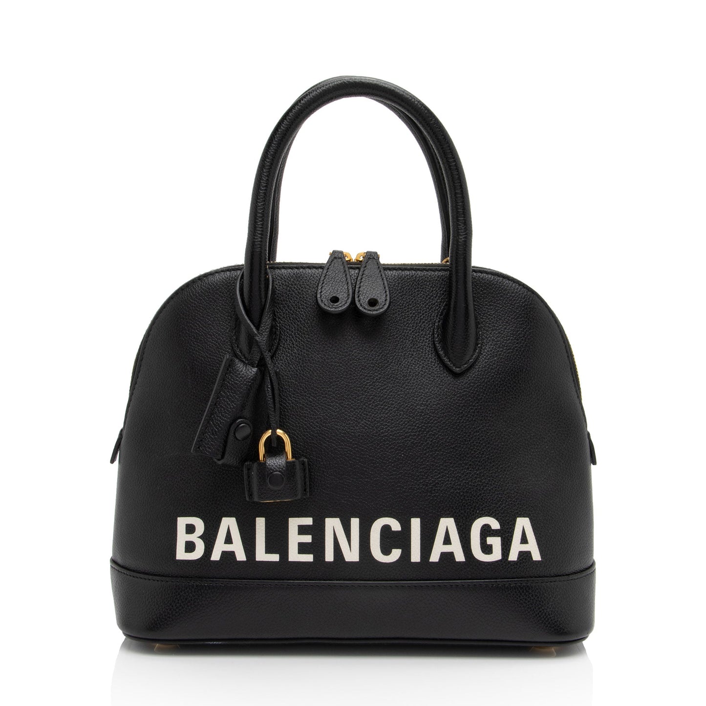 Luxury Balenciaga Grained Calfskin Ville Small Top Handle (SHF-2rn3jj)