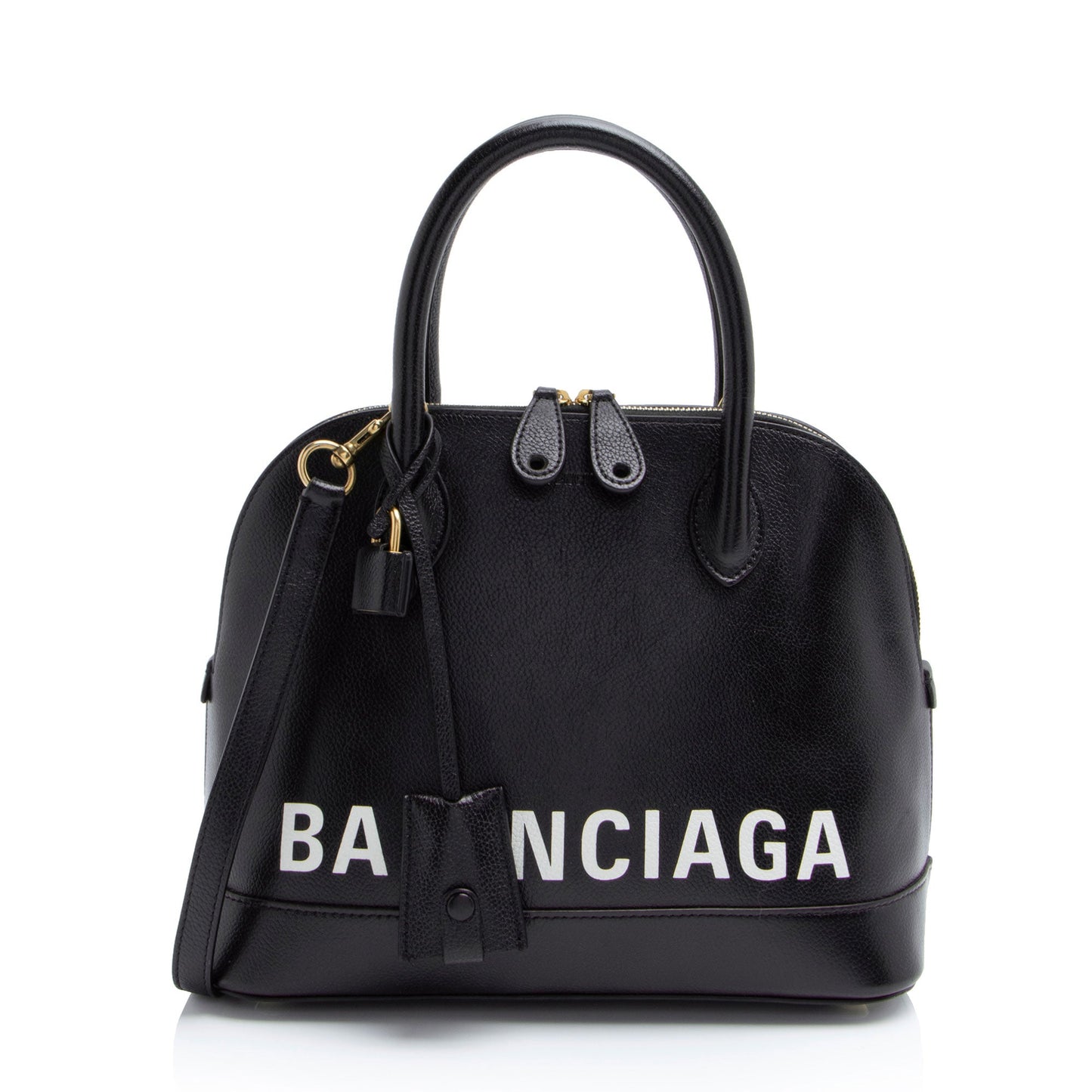 Luxury Balenciaga Grained Calfskin Ville Small Top Handle (SHF-3hXSBG)