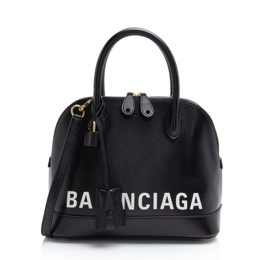 Luxury Balenciaga Grained Calfskin Ville Small Top Handle (SHF-3hXSBG)