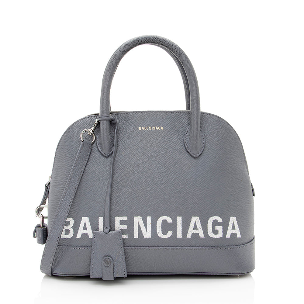 Luxury Balenciaga Grained Calfskin Ville Top Handle Bag (SHF-20176)