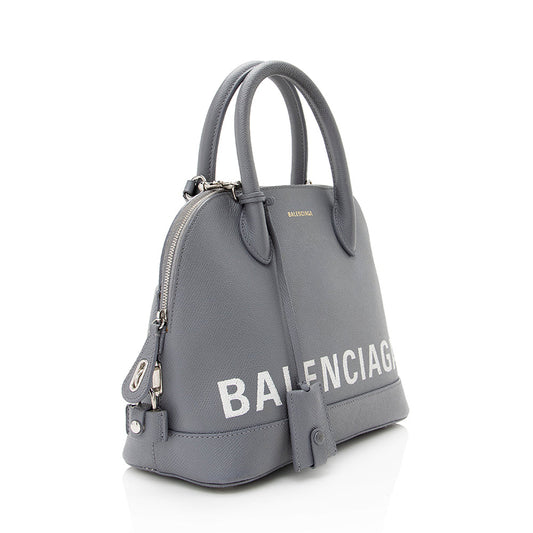 Luxury Balenciaga Grained Calfskin Ville Top Handle Bag (SHF-20176)