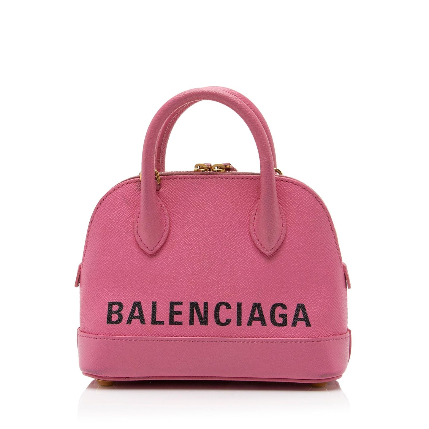 Luxury Balenciaga Grained Calfskin Ville XXS Top Handle Bag (SHF-23463)