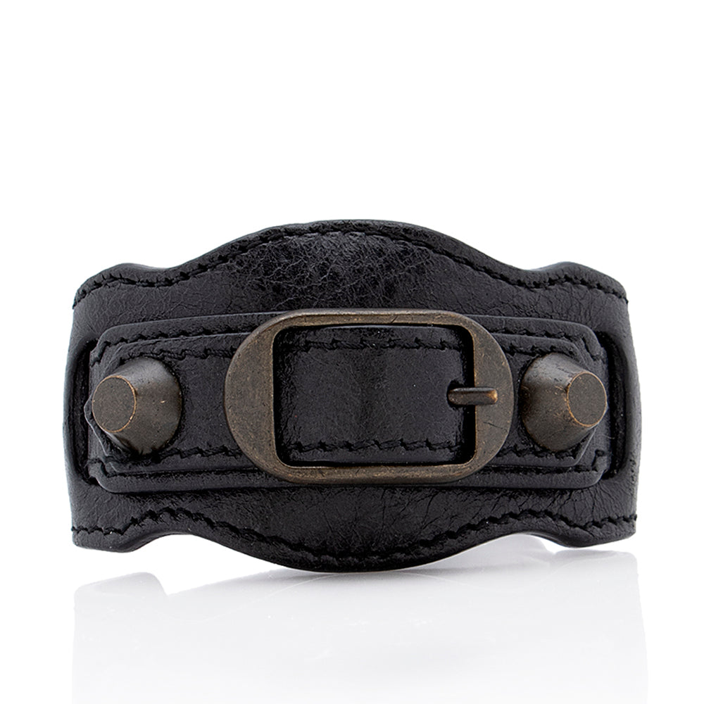Luxury Balenciaga Lambskin Classic Bracelet - FINAL SALE (SHF-18513)