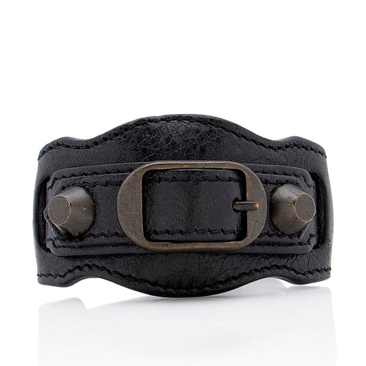 Luxury Balenciaga Lambskin Classic Bracelet - FINAL SALE (SHF-18513)