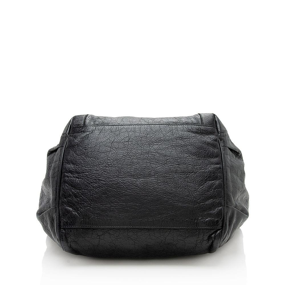 Luxury Balenciaga Lambskin Sunday S Tote - FINAL SALE (SHF-12206)