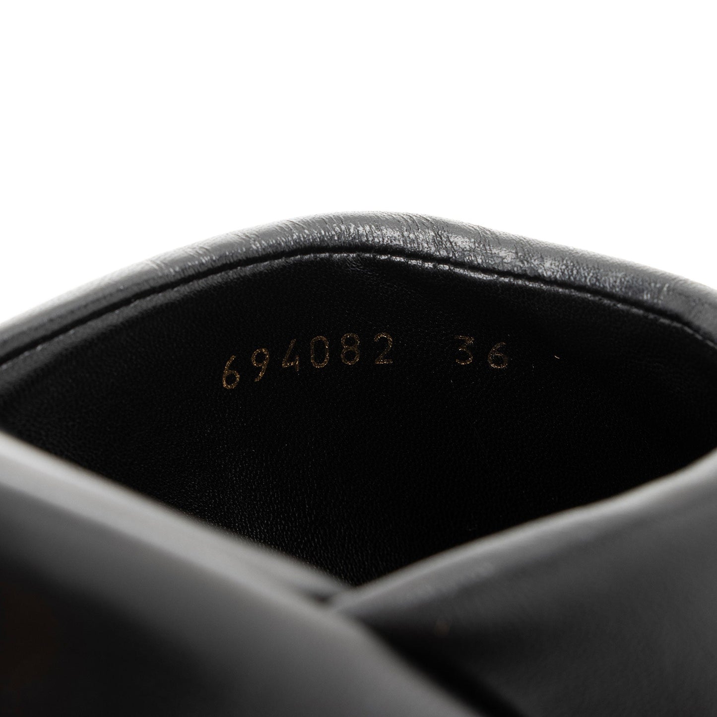 Luxury Balenciaga Lambskin Wedge Slides - Size 6 / 36 (SHF-k4UDxY)