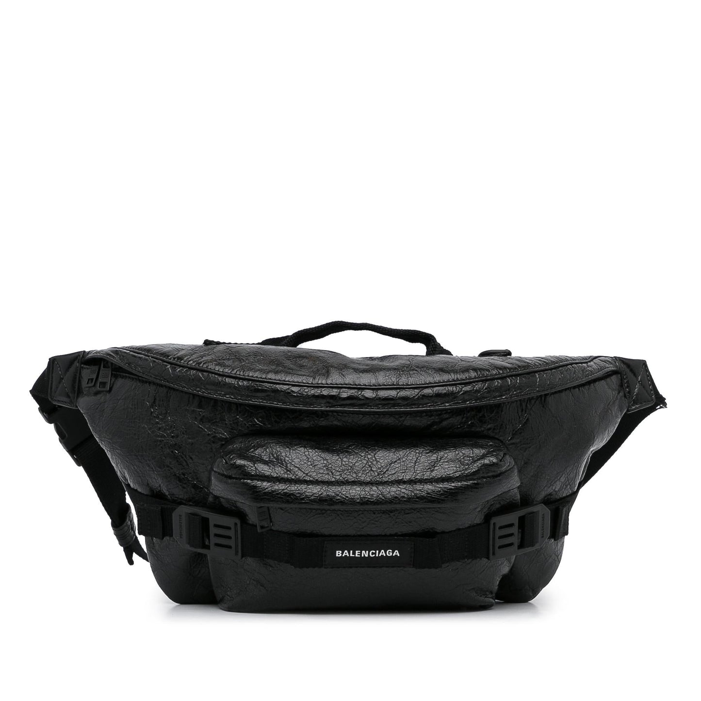 Luxury Balenciaga Large Arena Lambskin Army Belt Bag (SHG-Jnp4M0)
