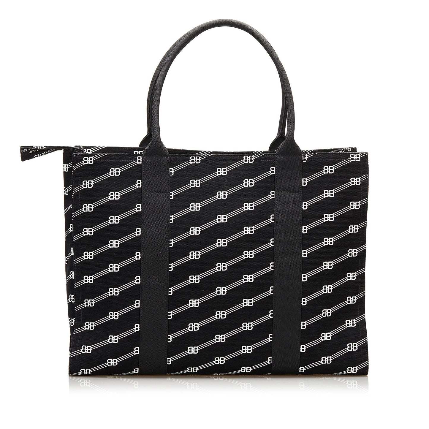 Luxury Balenciaga Large Canvas BB Tote (SHG-35379)