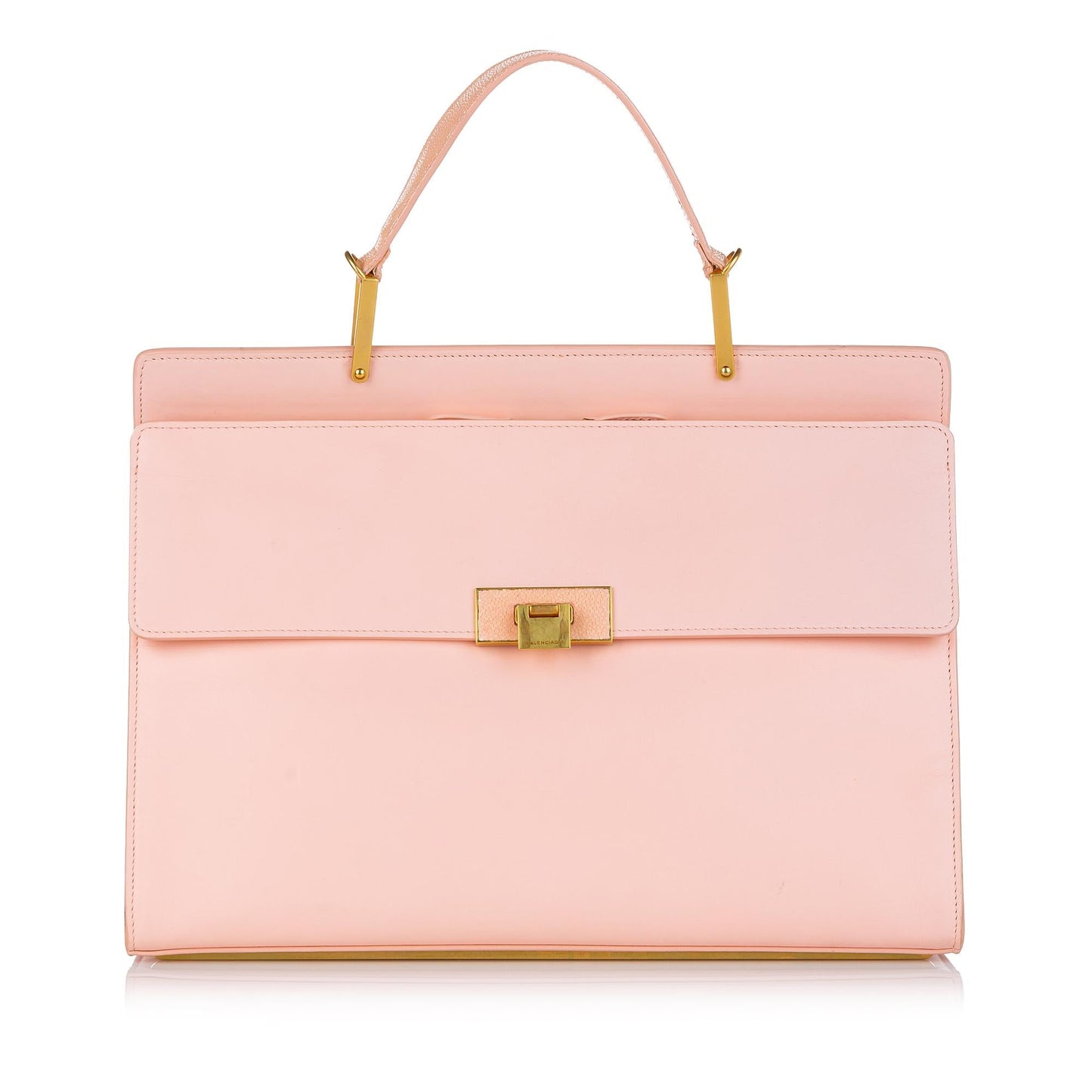 Luxury Balenciaga Le Dix Cartable Leather Satchel (SHG-23865)