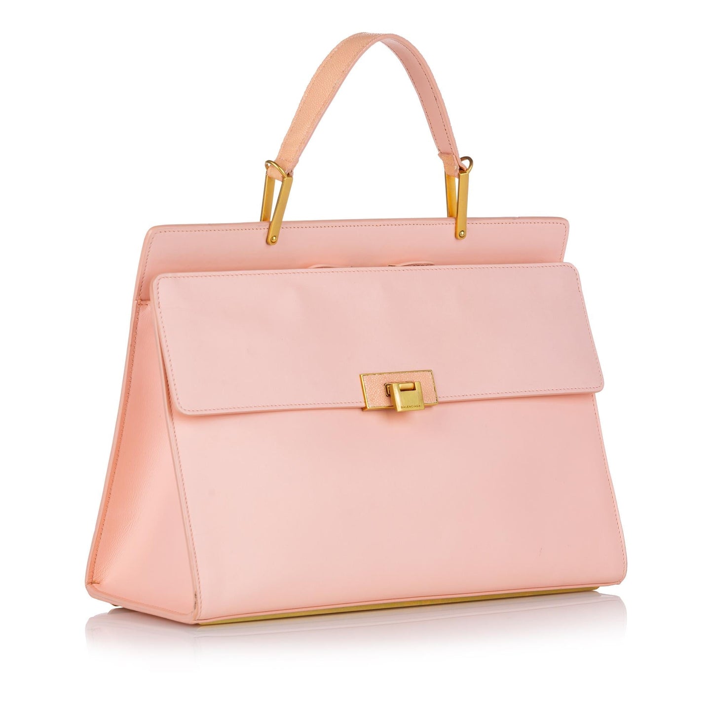 Luxury Balenciaga Le Dix Cartable Leather Satchel (SHG-23865)