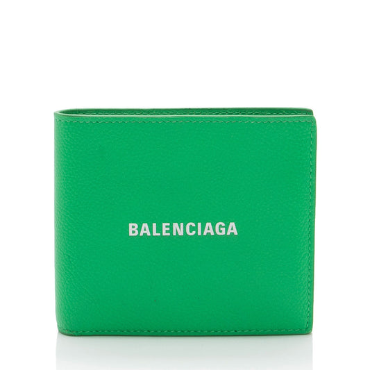 Luxury Balenciaga Leather Everyday Bifold Wallet (SHF-1w9vGS)