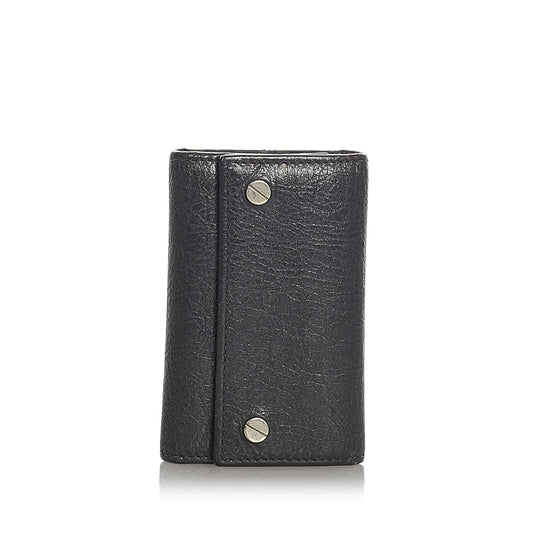 Luxury Balenciaga Leather Key Holder (SHG-23560)