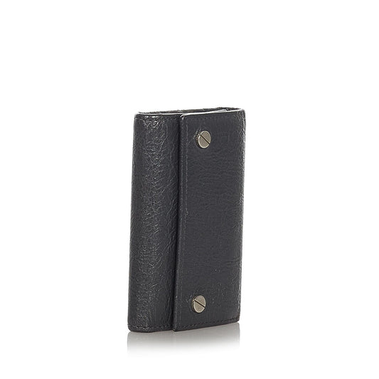 Luxury Balenciaga Leather Key Holder (SHG-23560)