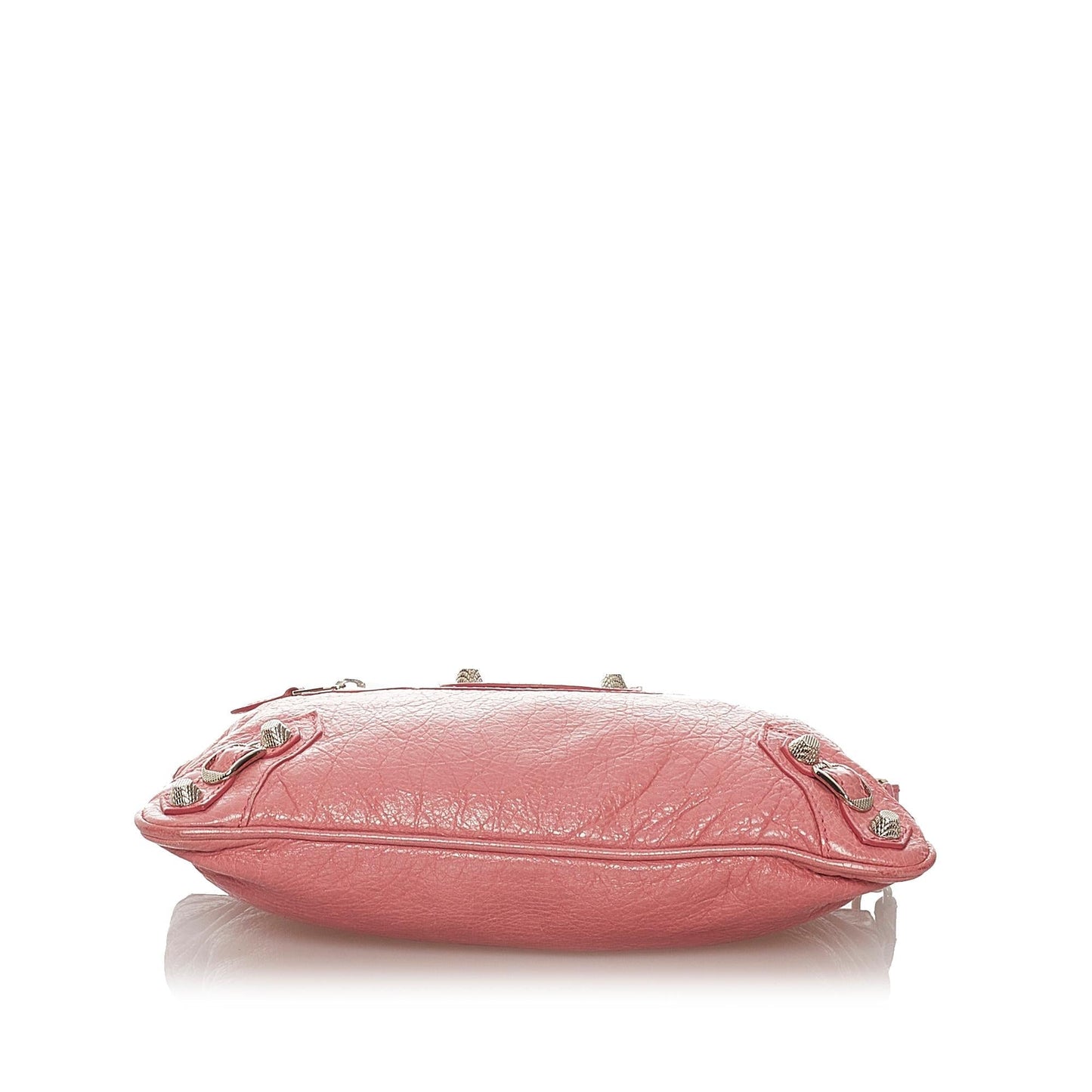 Luxury Balenciaga Leather Motocross Giant 12 Flat Clutch (SHG-27655)