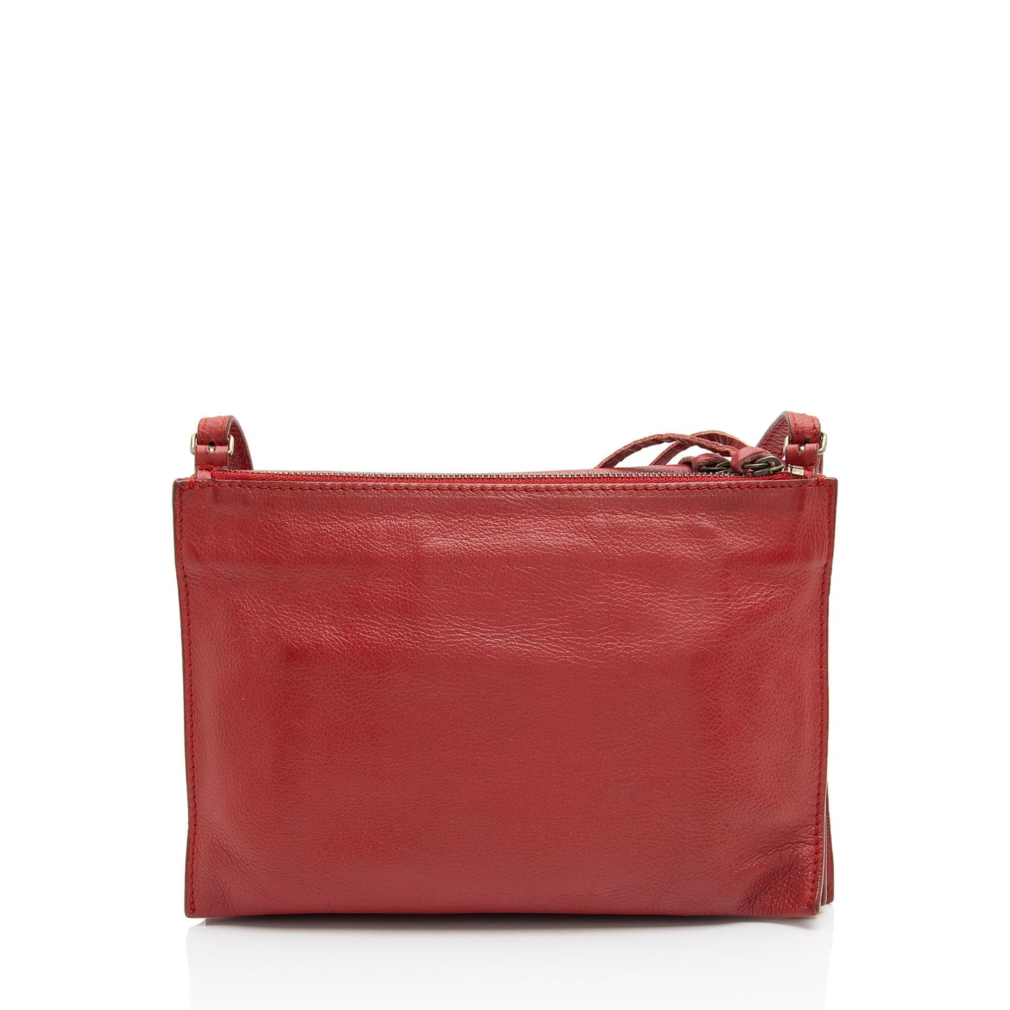 Luxury Balenciaga Leather Papier Triple Crossbody (SHF-9kID2H)