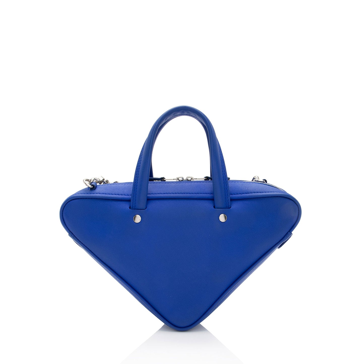 Luxury Balenciaga Leather S Triangle Satchel (SHF-0uqYoH)