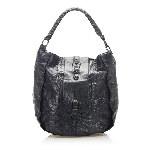 Luxury Balenciaga Leather Shoulder Bag (SHG-25016)