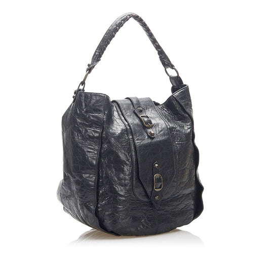 Luxury Balenciaga Leather Shoulder Bag (SHG-25016)