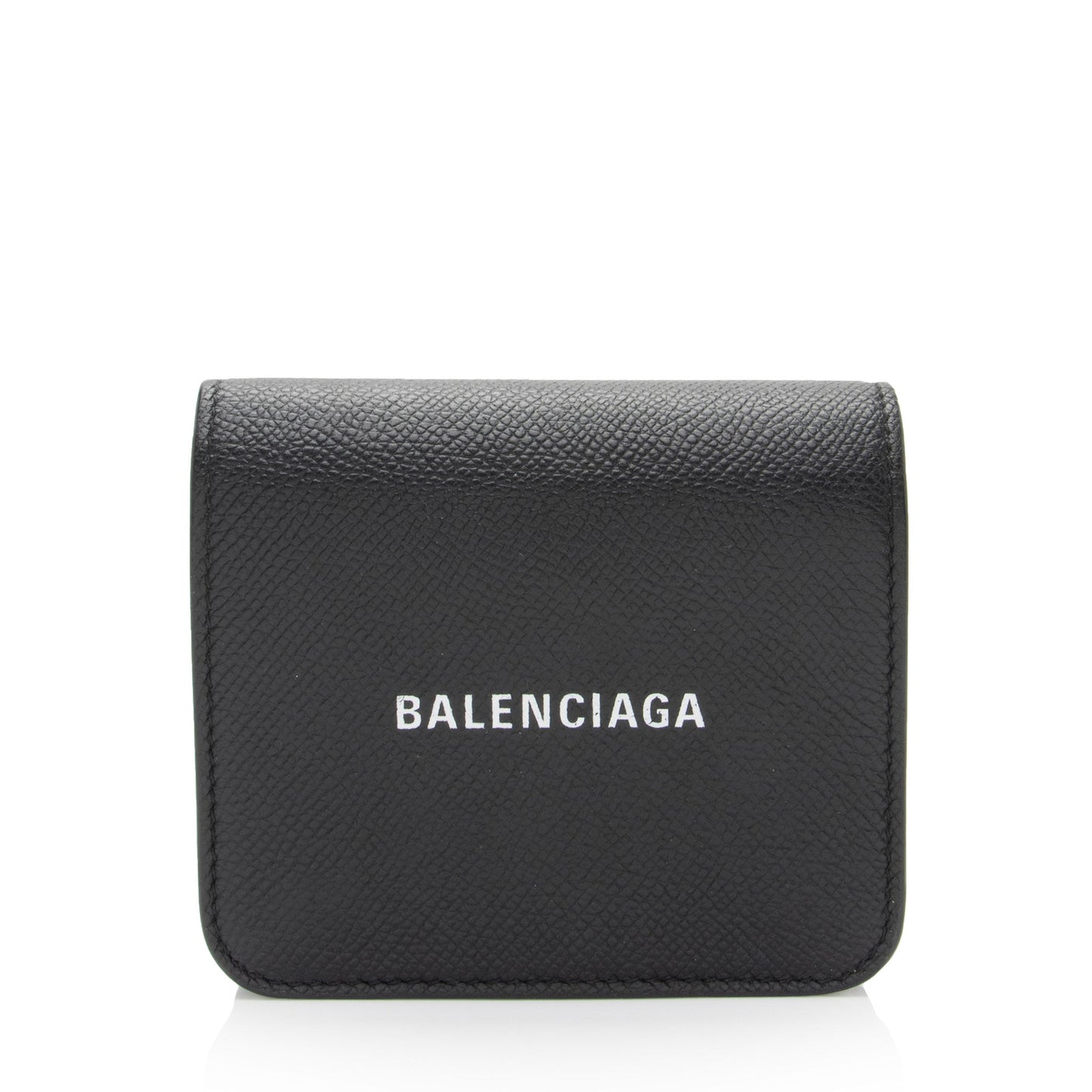 Luxury Balenciaga Leather Tri-Fold Wallet (SHF-dX86u1)
